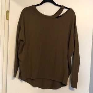 Casual edgy light sweatshirt